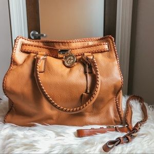 Michael Kors Braided Leather Purse